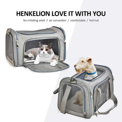 Dog Carrier Bag Soft Side Backpack Cat Pet Carriers Dog Travel Bags Airline Approved Transport - Dog Carrier Backpack Soft Side | Airline Approved Pet Travel Bag style