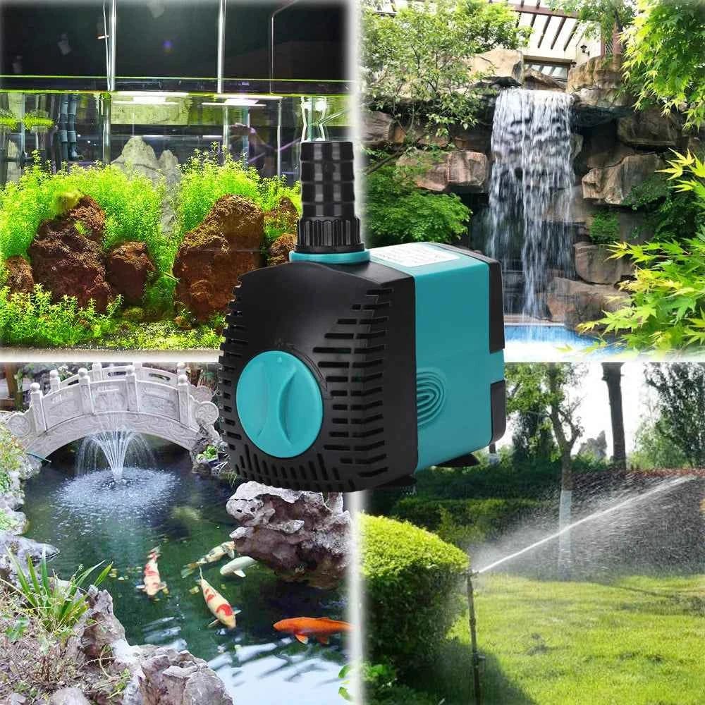 Ultra-Quiet Submersible Water Fountain Pump Filter - Aquarium Pump Filter-Ultra-Quiet Submersible Water Fountain PumpFilter