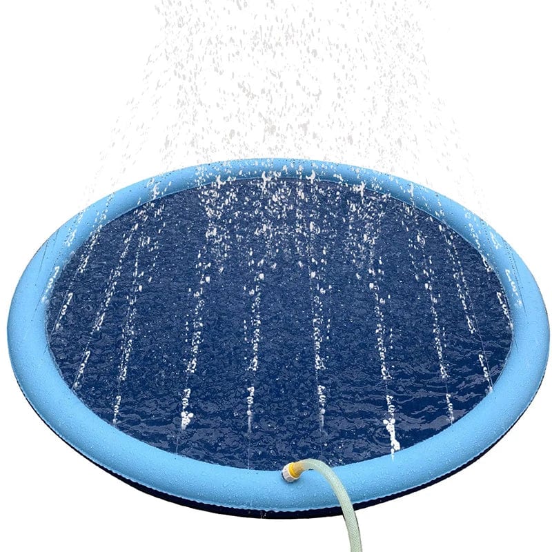 Dog Pool Pet Sprinkler Pad Play Cooling Mat Swimming Pool            .