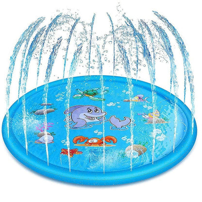 Dog Pool Pet Sprinkler Pad Play Cooling Mat Swimming Pool            .