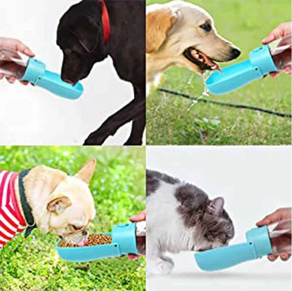 Portable 300ml Dog Water Bottle Original Design Foldable Pet Feeder - Dog Water Bottle - Portable 300ml Original Design Foldable Pet Feeder