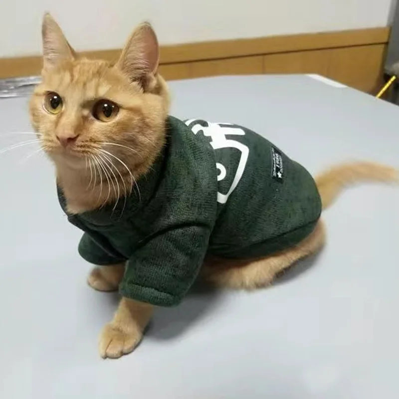 Cat Clothes Coat Warm