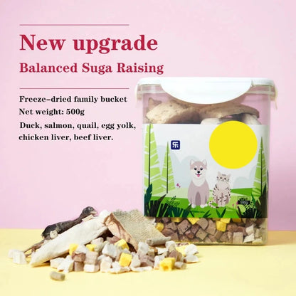 Pet freeze-dried mixed