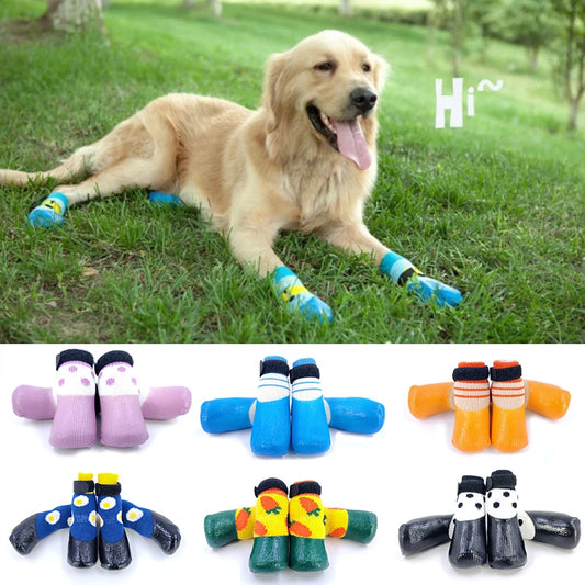 Dog Shoes Warm Socks Waterproof