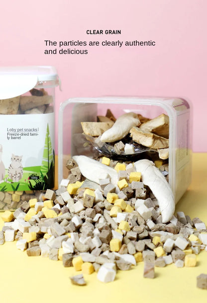 Pet freeze-dried mixed