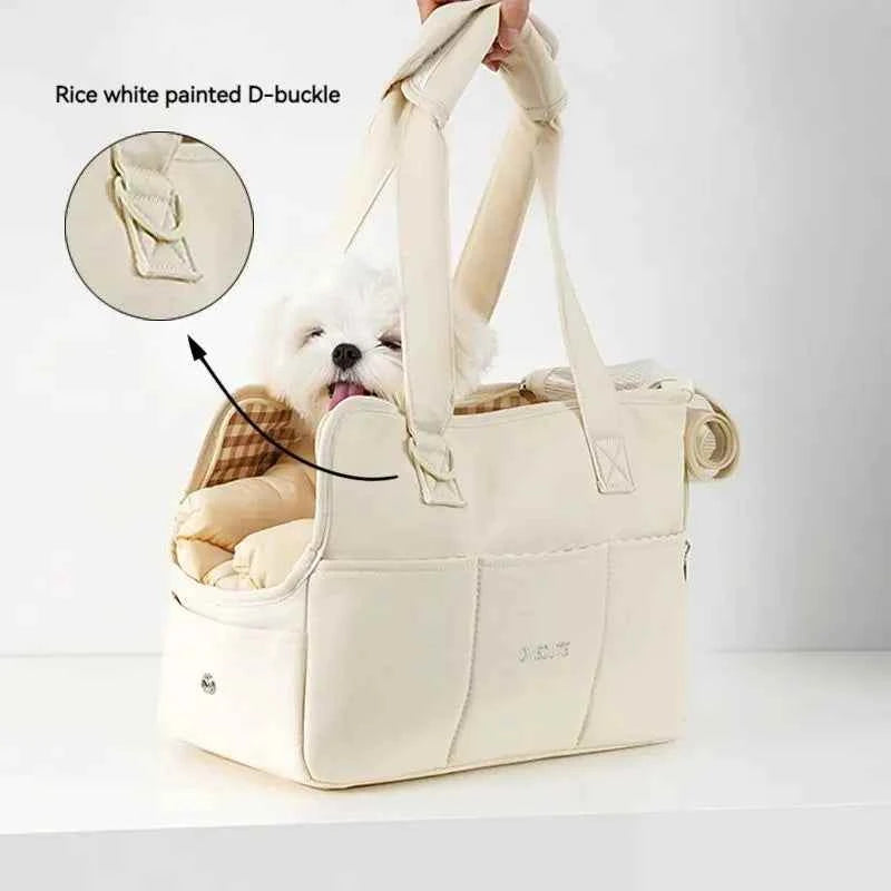 Pet Cat Chihuahua Yorkshire Dog Carrier - Portable Shoulder Handbag Dog Bag for Small Dogs like Puppy Go Out Pet