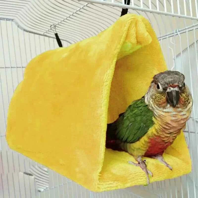 Pet Bird Parrot Cages Warm Bird Hammock Hanging Sleeping Bird Cage Decoration Accessories Bird - Pet Bird Parrot Cages Warm Bird Hammock Hanging  Sleeping Bird Cage De