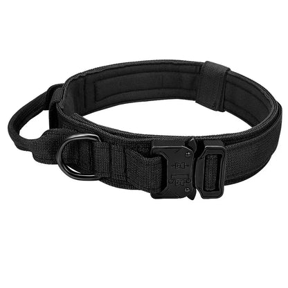 Dog Collar Military Adjustable Duarable