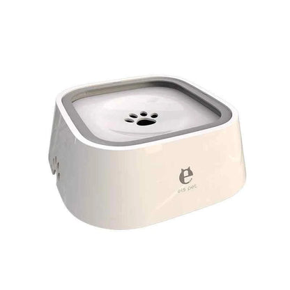 Floating Dog Drinking Water Bowl - Dog Water Bowl Floating Non-Wetting Spill-Proof Dispenser for both