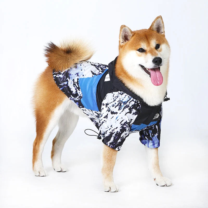 Dog Clothes Raincoat Wind Coat