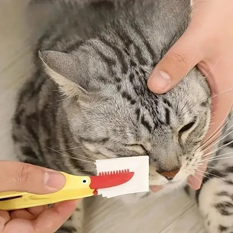 Pet Eye Excrement Brush