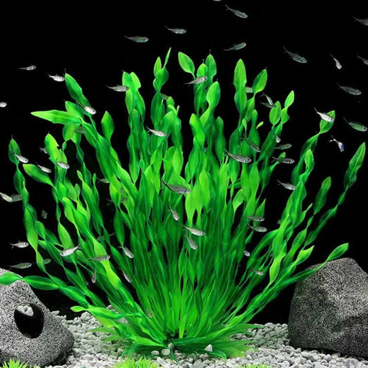 Green Purple Water Grass Viewing Decorations - Water Grass  Aquarium Fish Tank Seaweed Decoration in Green Purple hom