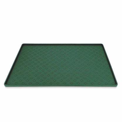 Silicone Pet Placemat Waterproof Dog Food Bowl Mat - Dog Food Mat-Silicone Pet Placemat Waterproof Dog Food Bowl Mat pet