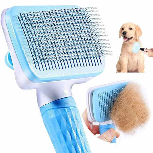 Cat Dog Hair Removal Cleaning Bath Brush Dog Supplies - Dog Brush Hair Remover for Long Hair Pet GroomingComb for Cat Dog Hair