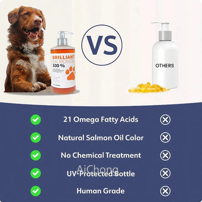 PET SALMON OIL Natural No Chemical