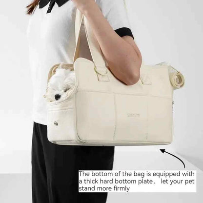 Pet Cat Chihuahua Yorkshire Dog Carrier - Portable Shoulder Handbag Dog Bag for Small Dogs like Puppy Go Out Pet