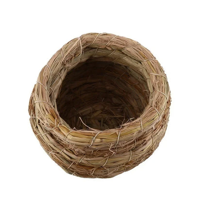 Bird's Nest in Straw Garden