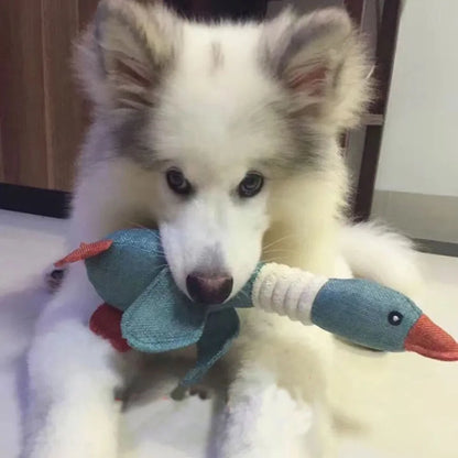 Dog Toy for Aggressive Chewers Dog Squeaky Wild Goose