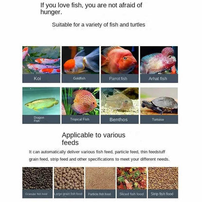 Fish Tanks Automatic Aquarium Fish Tanks Feeder Timing/Wifi Wireless - Fish Tanks Automatic Aquarium Fish Tanks Feeder Timing/Wifi Wireless