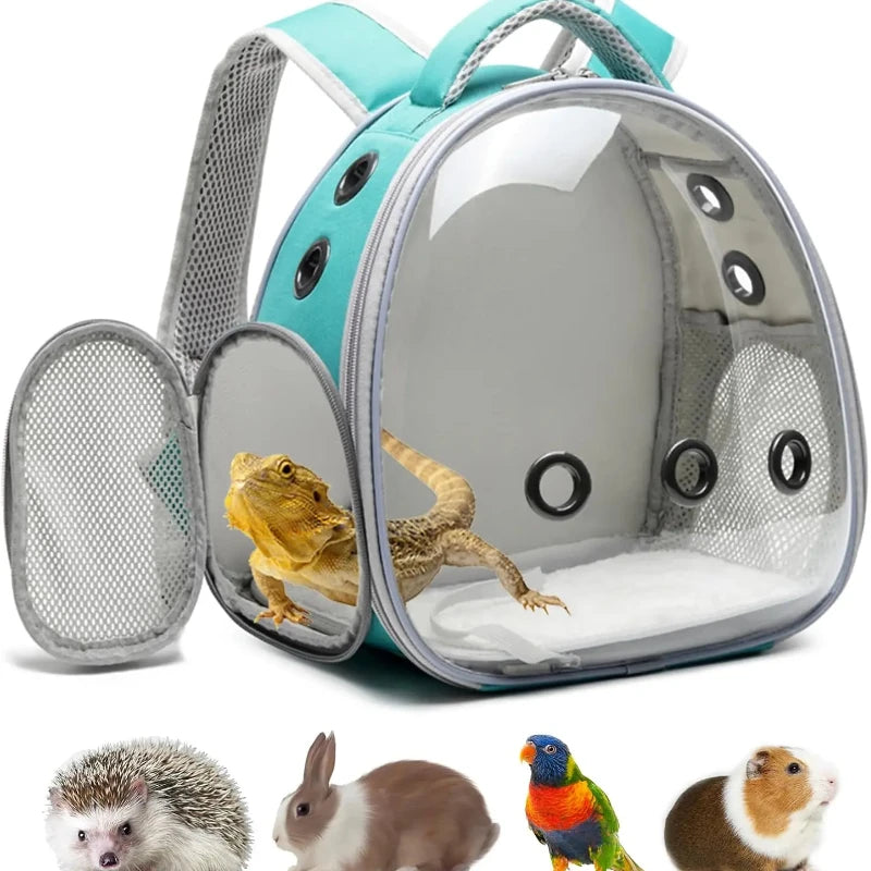 Pet Travel Bag for Small Parrot Lightweight Portable Backpack