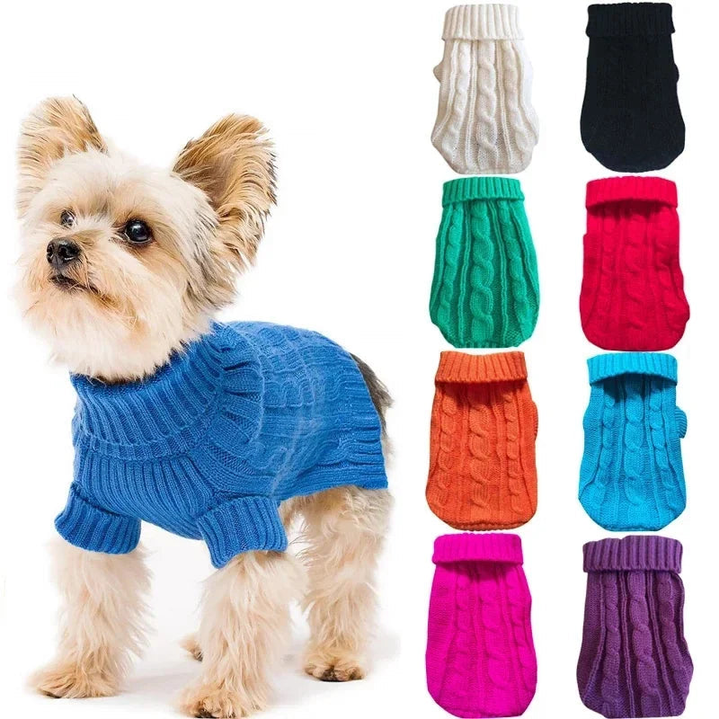 Dog Winter Knitted