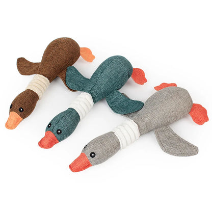 Dog Toy for Aggressive Chewers Dog Squeaky Wild Goose