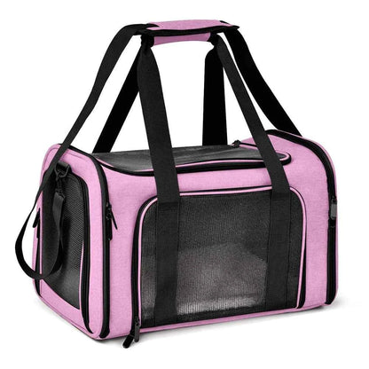 Dog Carrier Bag Soft Side Backpack Cat Pet Carriers Dog Travel Bags Airline Approved Transport - Dog Carrier Backpack Soft Side | Airline Approved Pet Travel Bag style