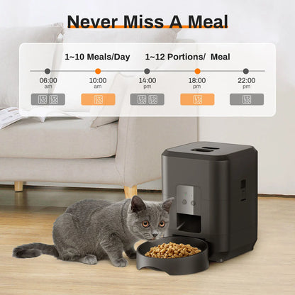 Pet Feeder Automatic Cat Feeder Dog Slow Food Machine