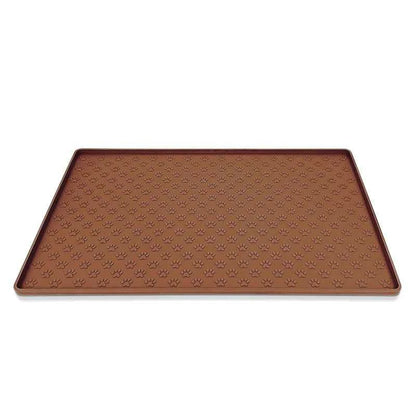 Silicone Pet Placemat Waterproof Dog Food Bowl Mat - Dog Food Mat-Silicone Pet Placemat Waterproof Dog Food Bowl Mat pet