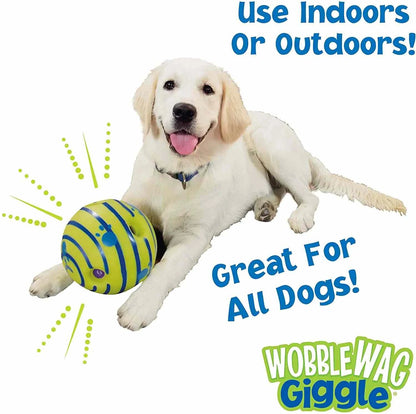 Interactive Wobble Wag Giggle Glow Ball Dog Toy Fun Giggle Sounds - Interactive Dog Toy: Wobble Wag Giggle Glow Ball Fun Giggle Sounds