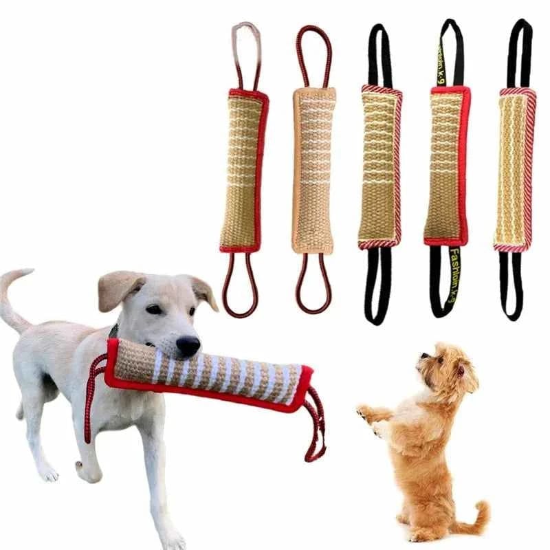 Durable Dog Training Tug Toy Interactive Play Chewing Stick - Dog Toy Training Durable Dog Training Tug Toy Interactive ChewingStick