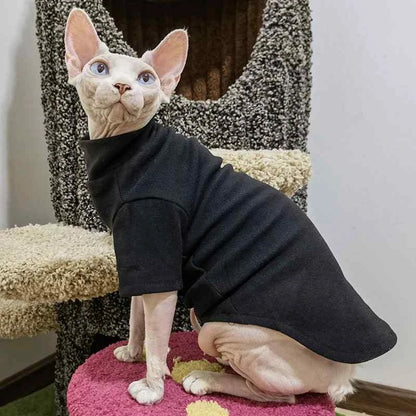 Soft Cotton Sphynx Cat Clothes - Cat Clothes Soft Cotton Sphynx for Baby Kitten Small Dog Ideal  Winter