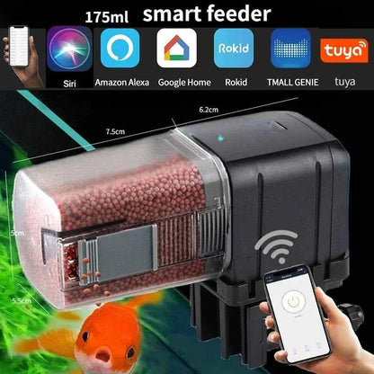 Fish Tanks Automatic Aquarium Fish Tanks Feeder Timing/Wifi Wireless - Fish Tanks Automatic Aquarium Fish Tanks Feeder Timing/Wifi Wireless