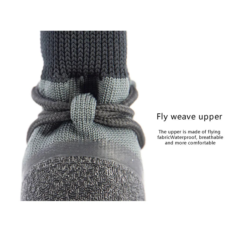 Dog Shoes Waterproof Knitted Dog Paw Protector