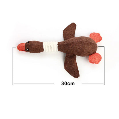 Dog Toy for Aggressive Chewers Dog Squeaky Wild Goose