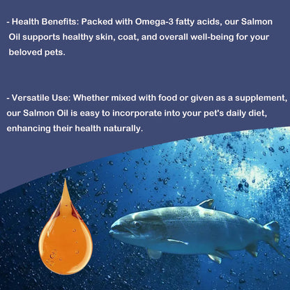 PET SALMON OIL Natural No Chemical