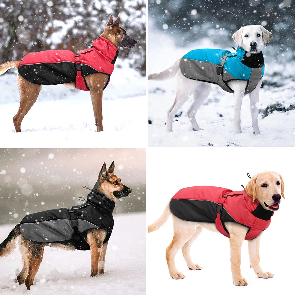 Dog Clothes Reflective Raincoat