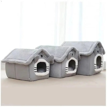 Small Medium Large Pets - Dog House Soft with Removable Cushion Suitable for Small Medium Large 