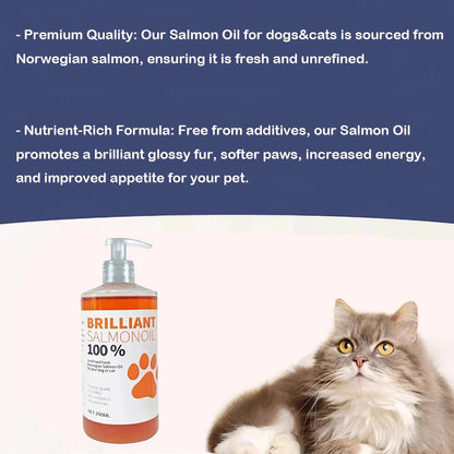 PET SALMON OIL Natural No Chemical