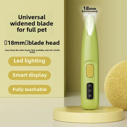 New Dog Paw Trimmer with LED Light