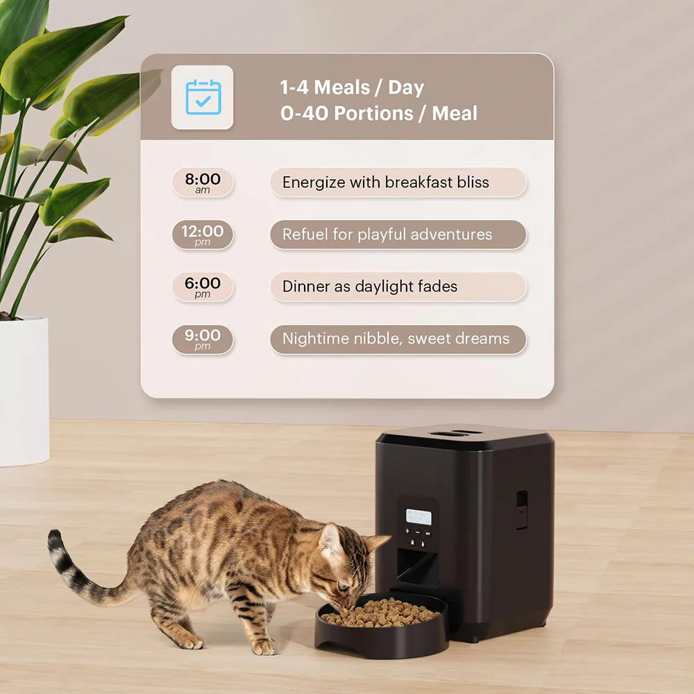 Pet Feeder Automatic Cat Feeder Dog Slow Food Machine