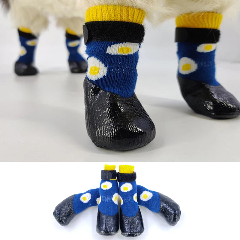 Dog Shoes Warm Socks Waterproof