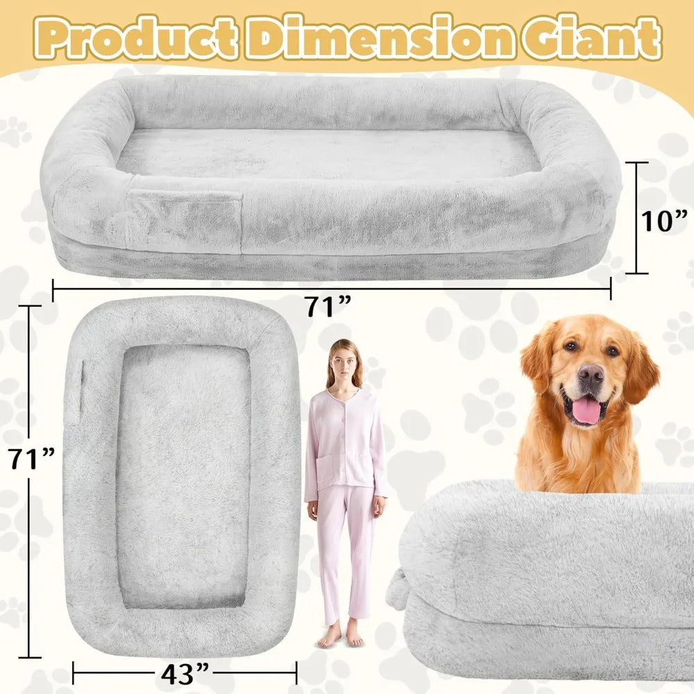 Human Dog Bed