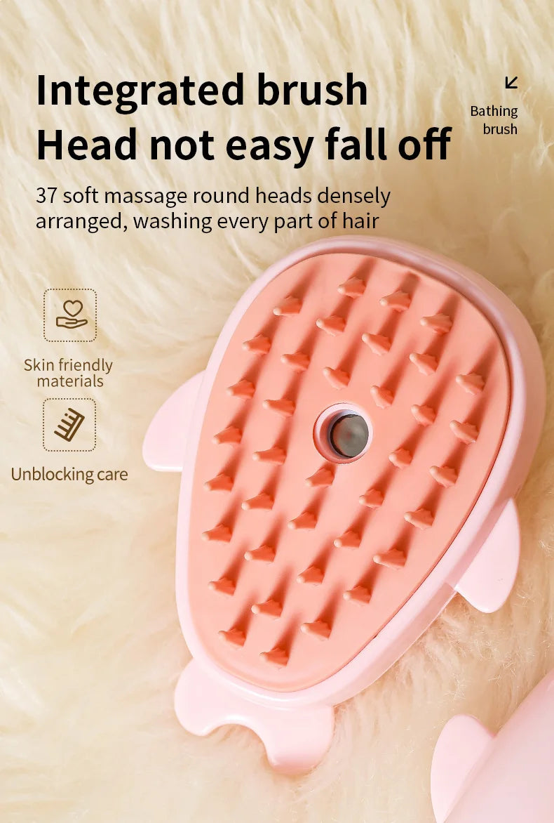 Pet Brush Cat Steam Brush Comb Dog Brush Electric Spray Cat Hair Brushes Massage - Pet Brush Cat Steam Brush Comb Dog Brush Electric Spray Cat Hair Brush