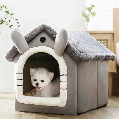 Small Medium Large Pets - Dog House Soft with Removable Cushion Suitable for Small Medium Large 