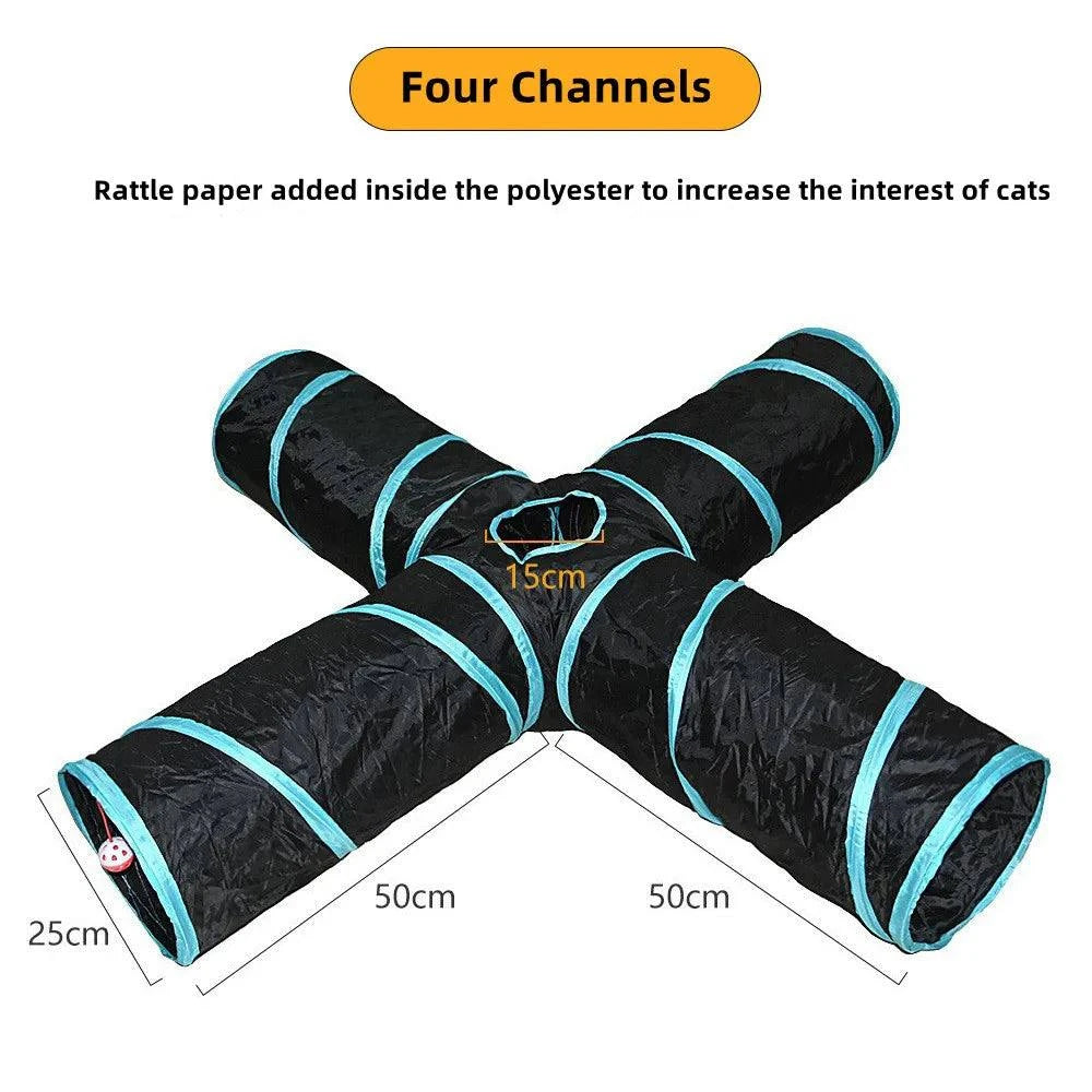 Cat Tunnel Cat Toy Breathable Drill Barrel - Cat Tunnel Cat Toy Breathable Drill Barrel for Indoor