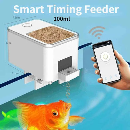 Fish Tanks Automatic Aquarium Fish Tanks Feeder Timing/Wifi Wireless - Fish Tanks Automatic Aquarium Fish Tanks Feeder Timing/Wifi Wireless