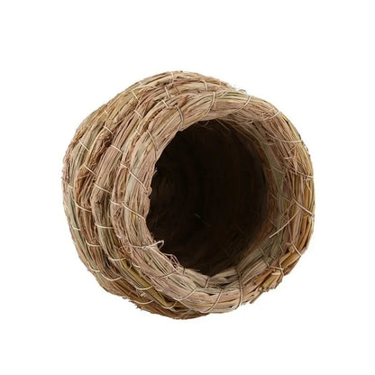 Bird's Nest in Straw Garden