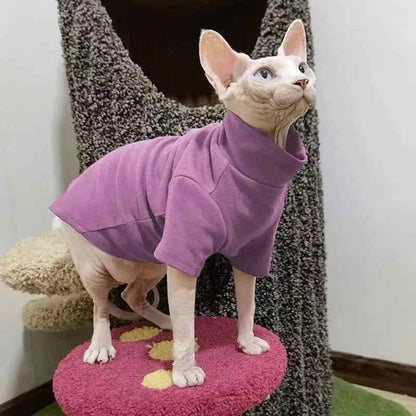 Soft Cotton Sphynx Cat Clothes - Cat Clothes Soft Cotton Sphynx for Baby Kitten Small Dog Ideal  Winter