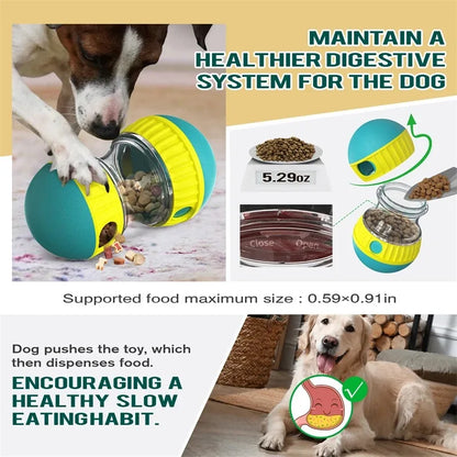 Dog Toy Tumbler Leaky Food Ball Elliptical - Dog Toy Tumbler Leaky Food Ball Elliptical